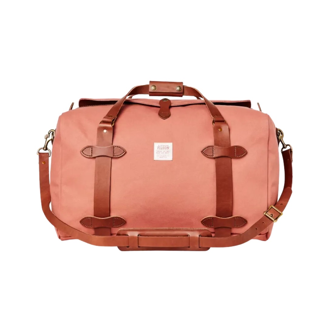 Medium Duffle in Rugged Twill - Cedar Red