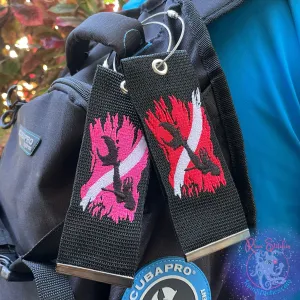 Mermaid Dive Flag - Luggage Tag