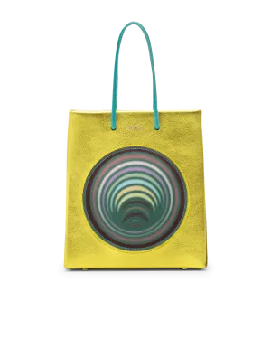 Metallic Gold Short Medea Bag