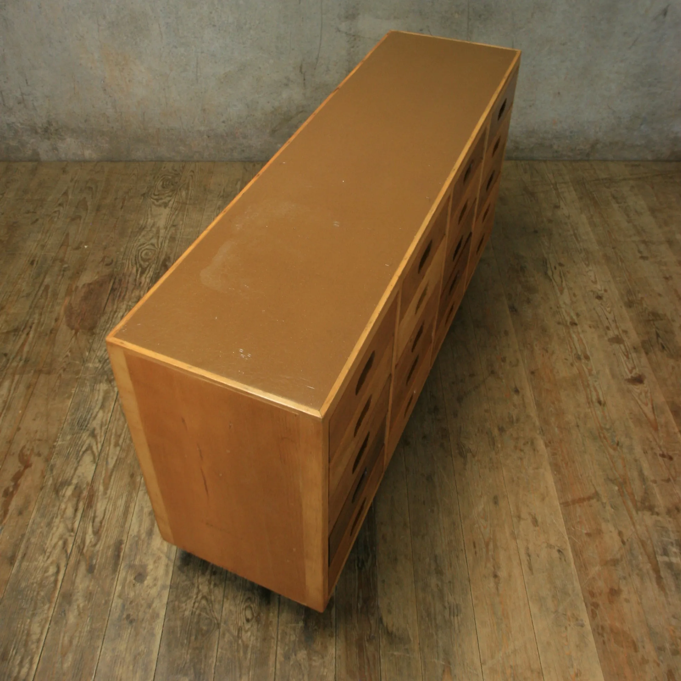 Mid Century Esavian James Leonard School Drawers #06/05