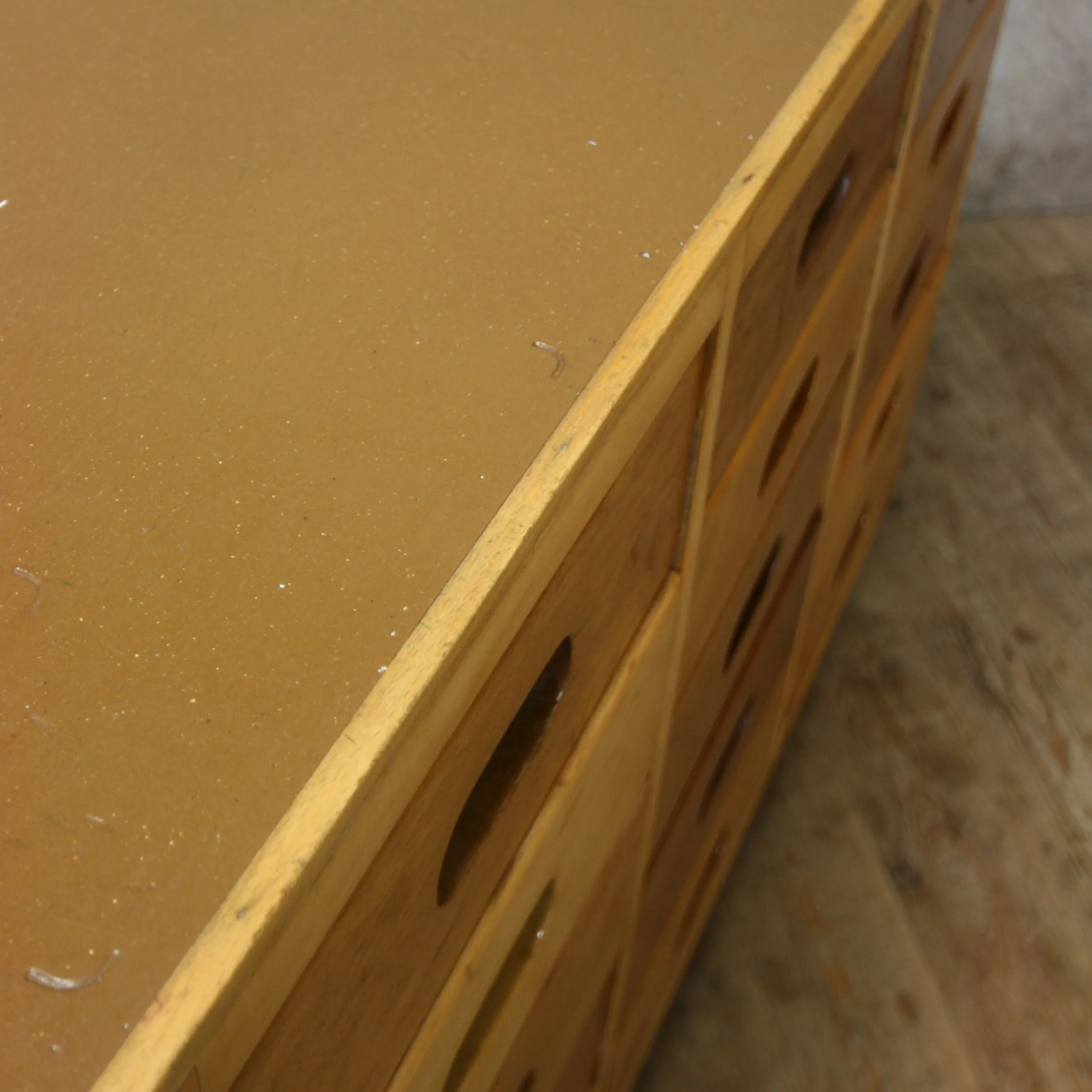 Mid Century Esavian James Leonard School Drawers #06/05