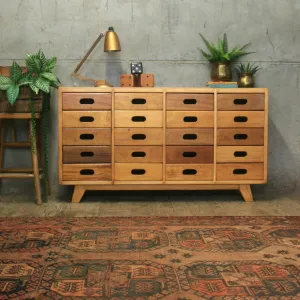 Mid Century Esavian James Leonard School Drawers #06/05