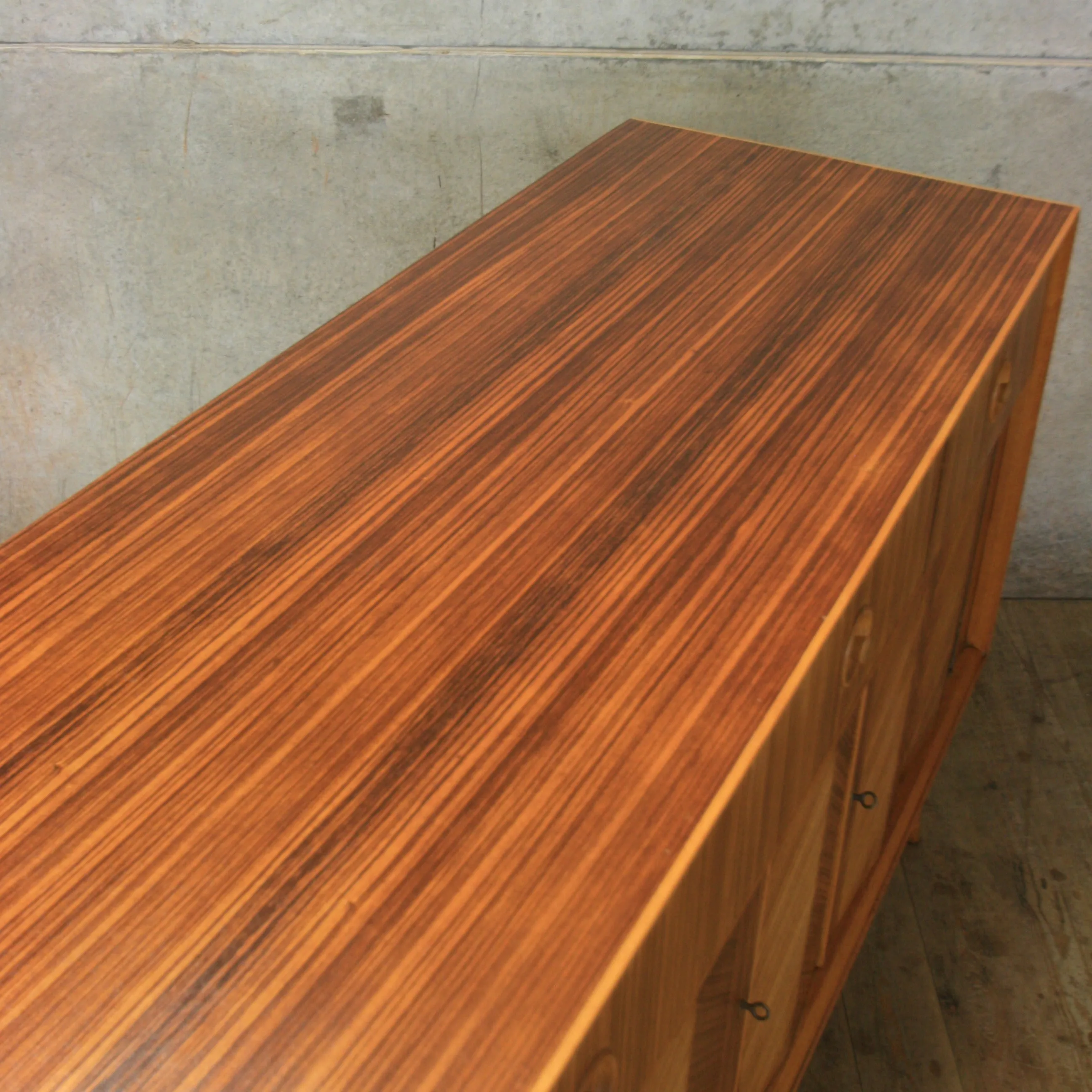 Mid Century Italian Style Walnut Sideboard #0518