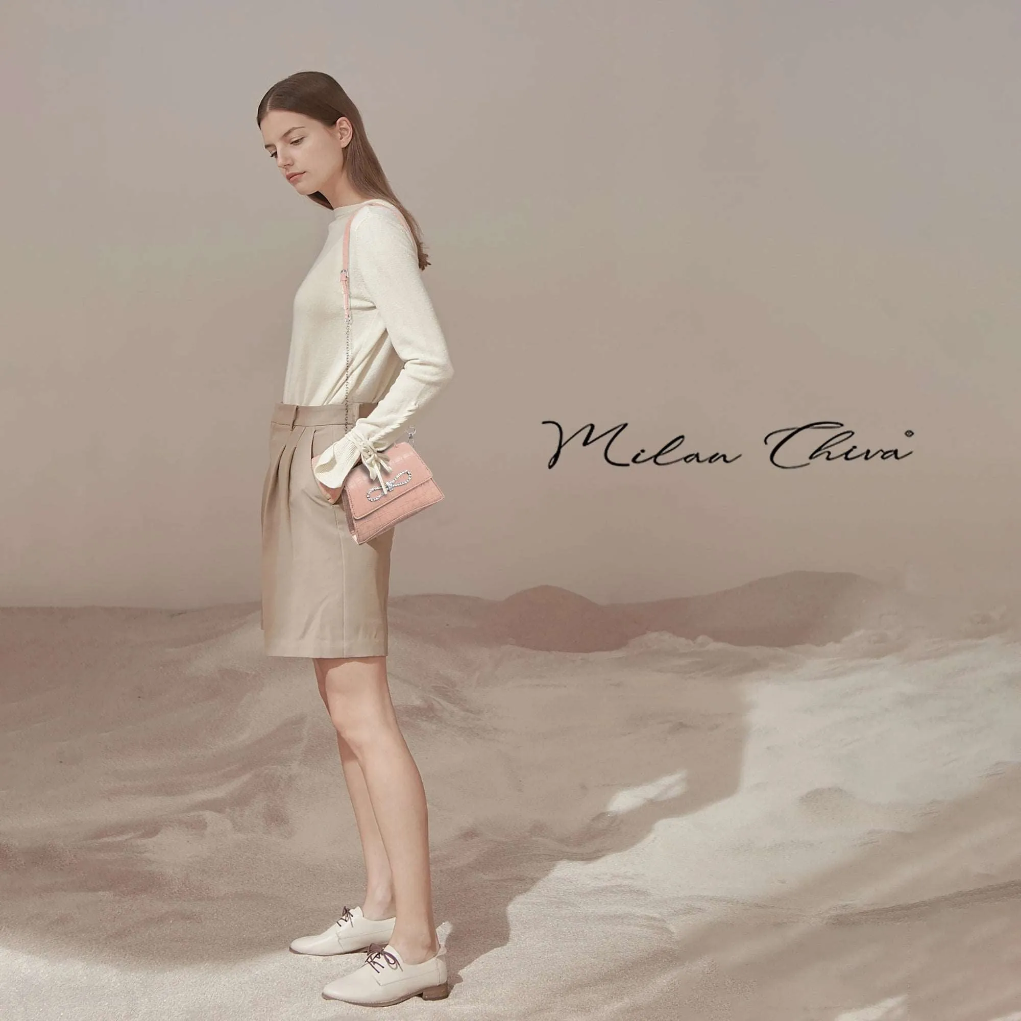 Milan Chiva Crystal Crossbody Bag