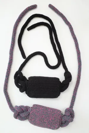 Mozh Mozh Crochet Knots Waist Bag