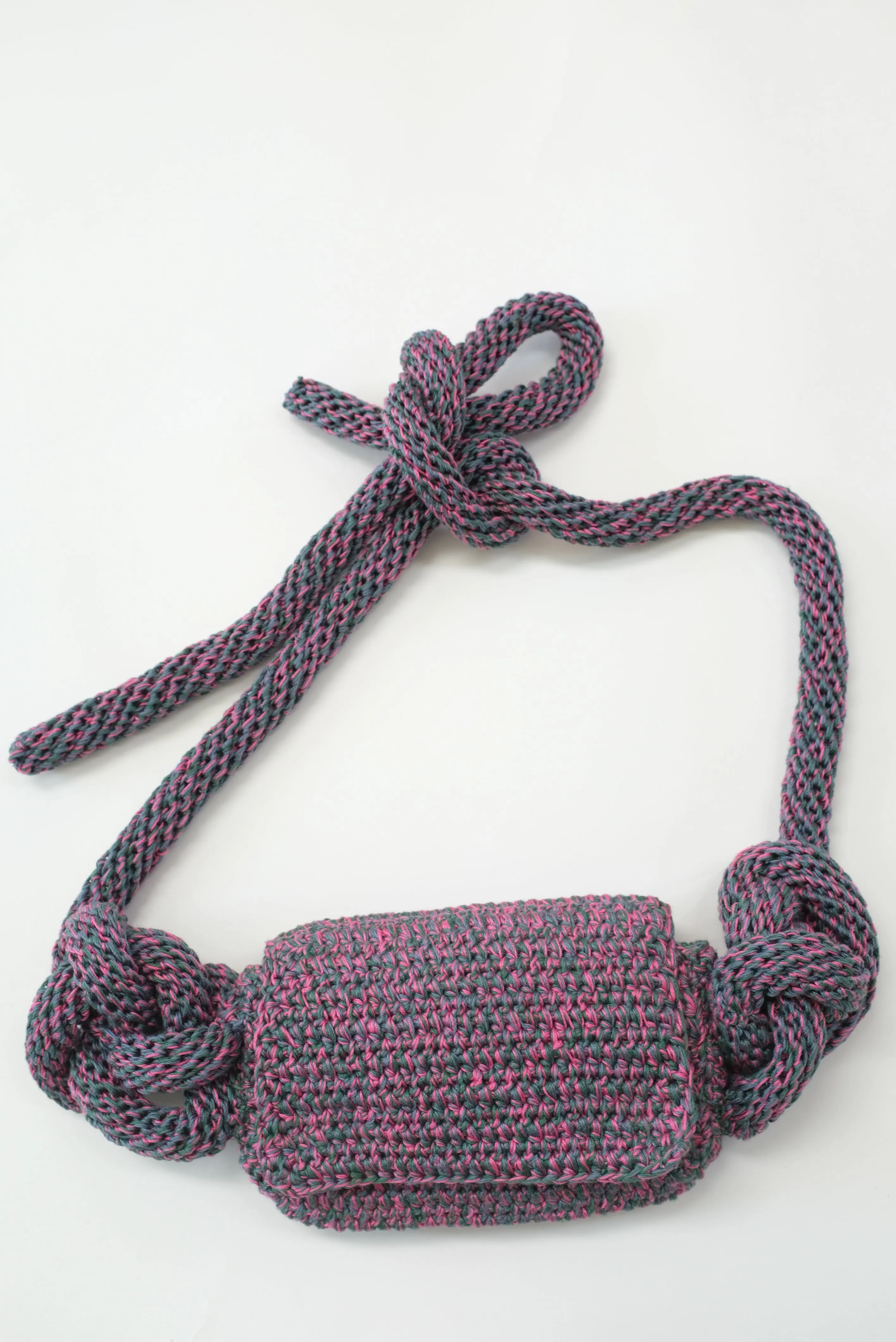 Mozh Mozh Crochet Knots Waist Bag