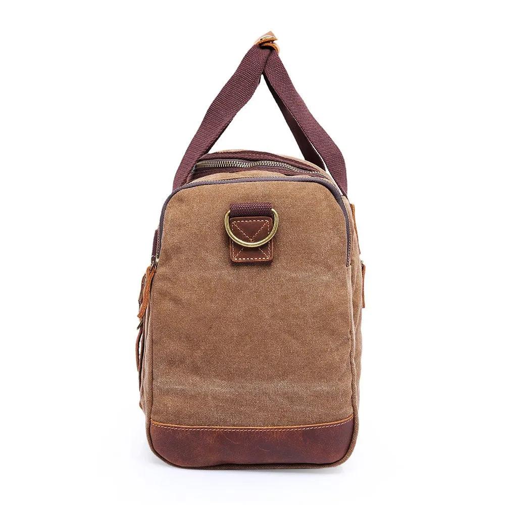 Mufubu Presents Kaka Canvas Luggage Bag - Khaki