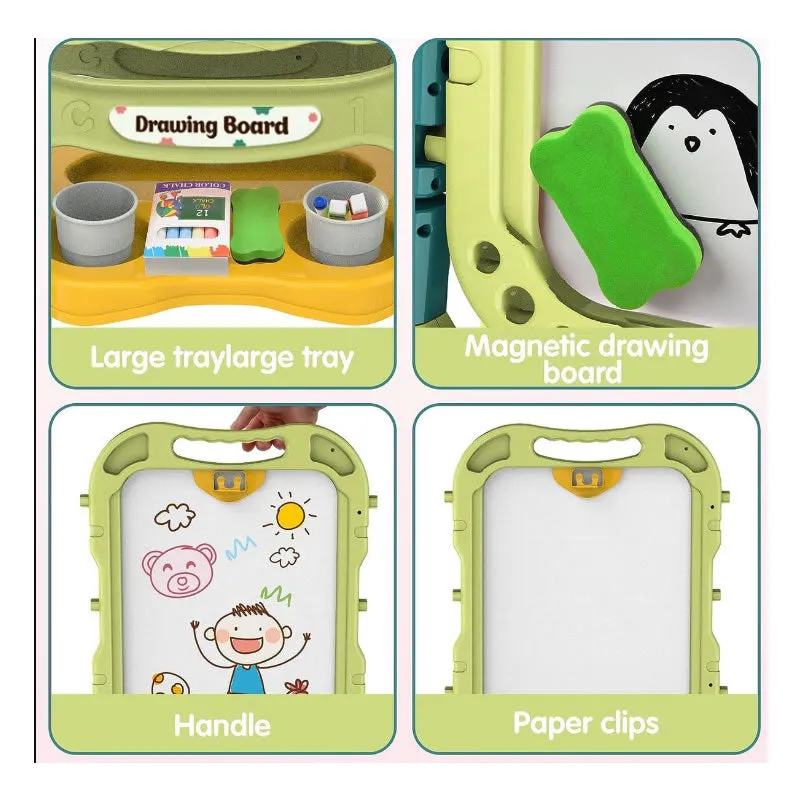 Multi-Functional Colored Childhood Drawing Board