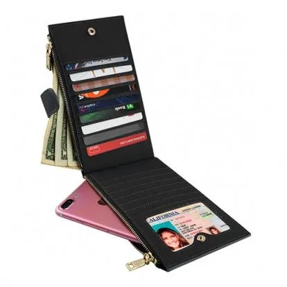 Multi-Functional Leather Wallet