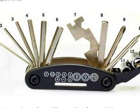 Multi-Functional On-The-Go Bike Repair Tool Set