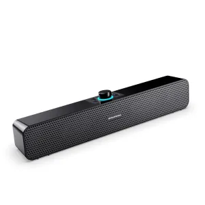 Multi-functional portable strip card speaker