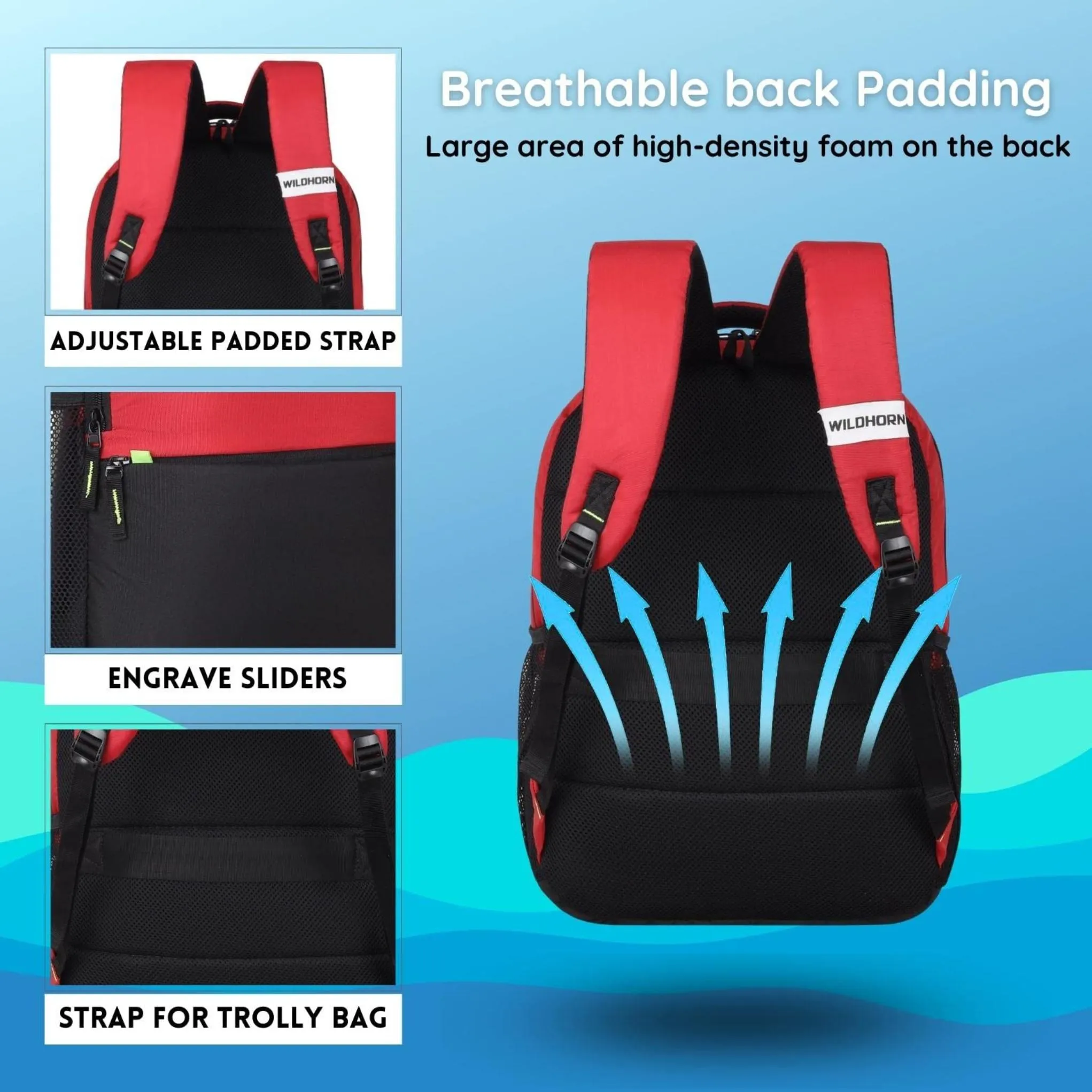MUNICH Laptop Backpack for Men & Women