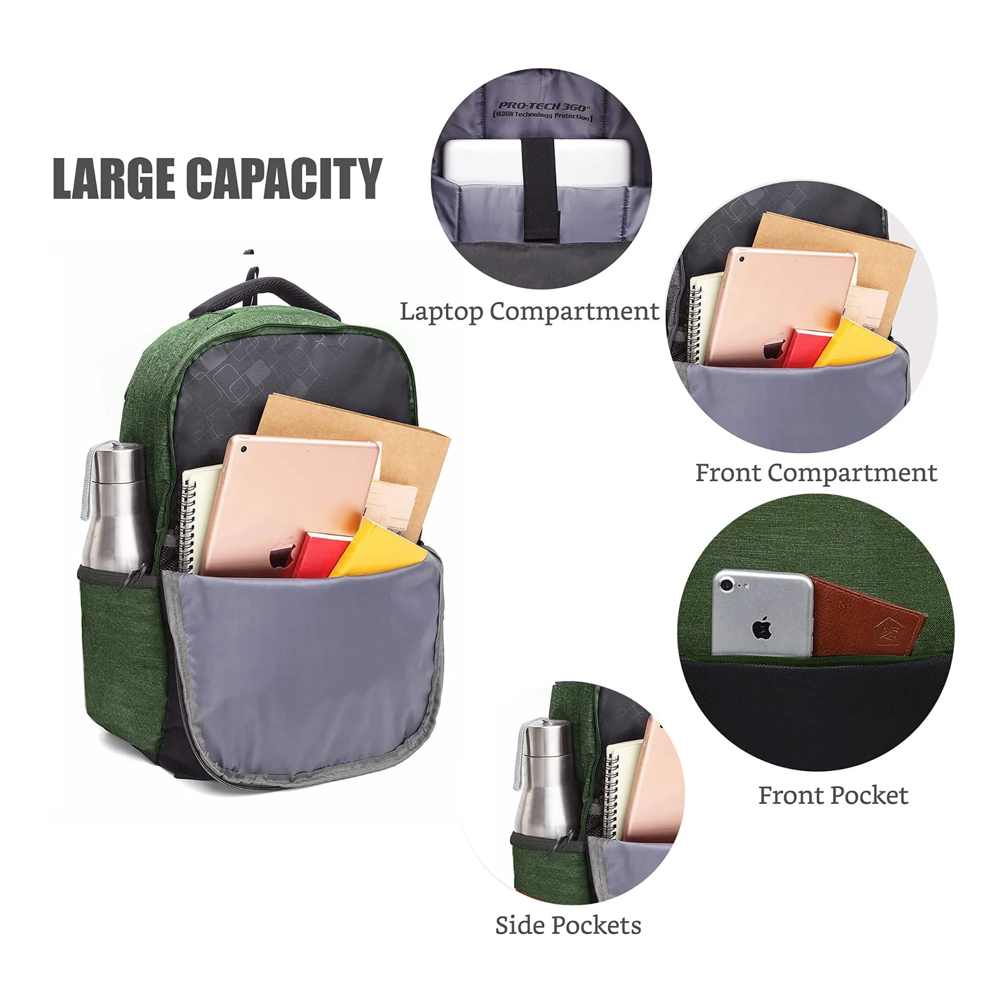 MUNICH Laptop Backpack for Men & Women