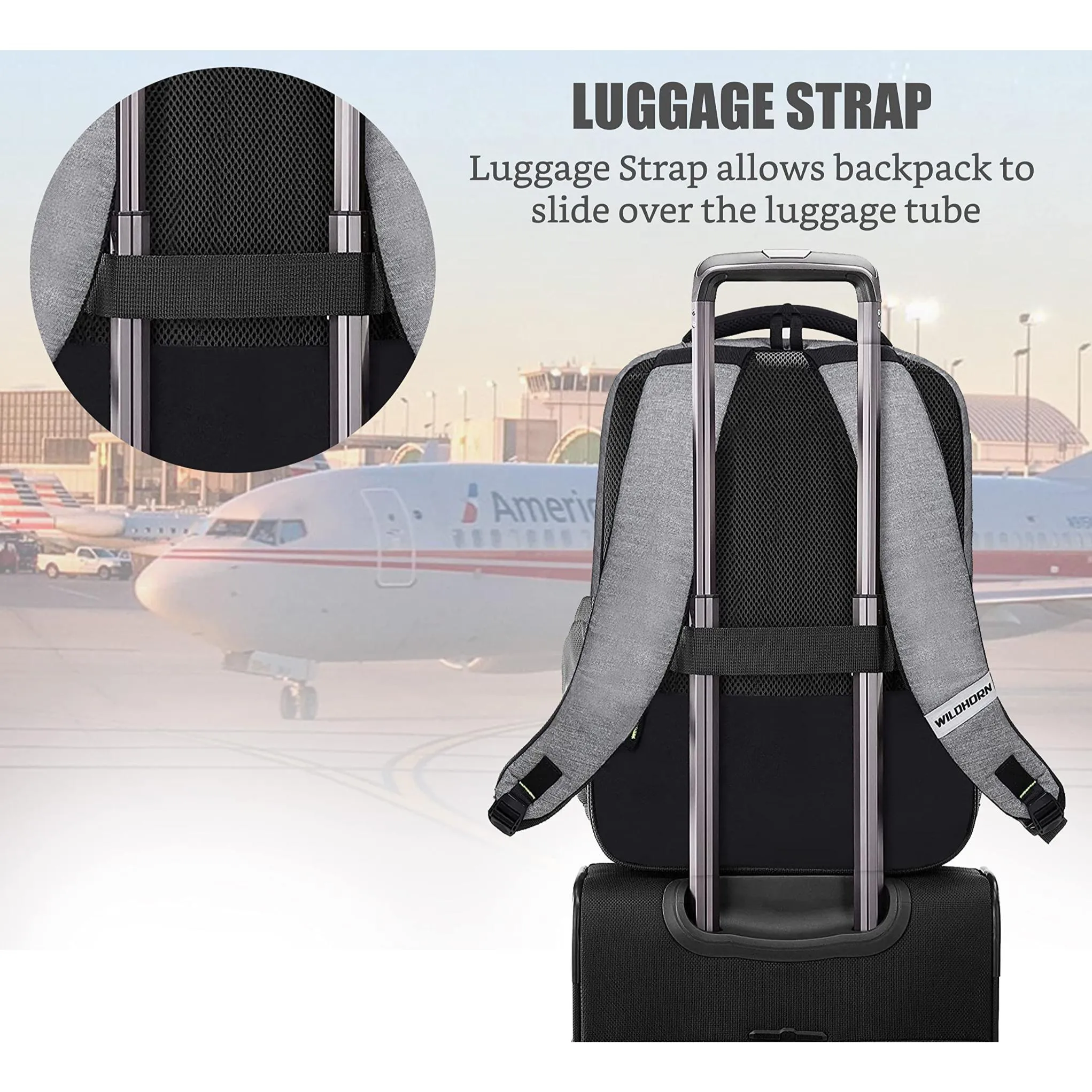 MUNICH Laptop Backpack for Men & Women