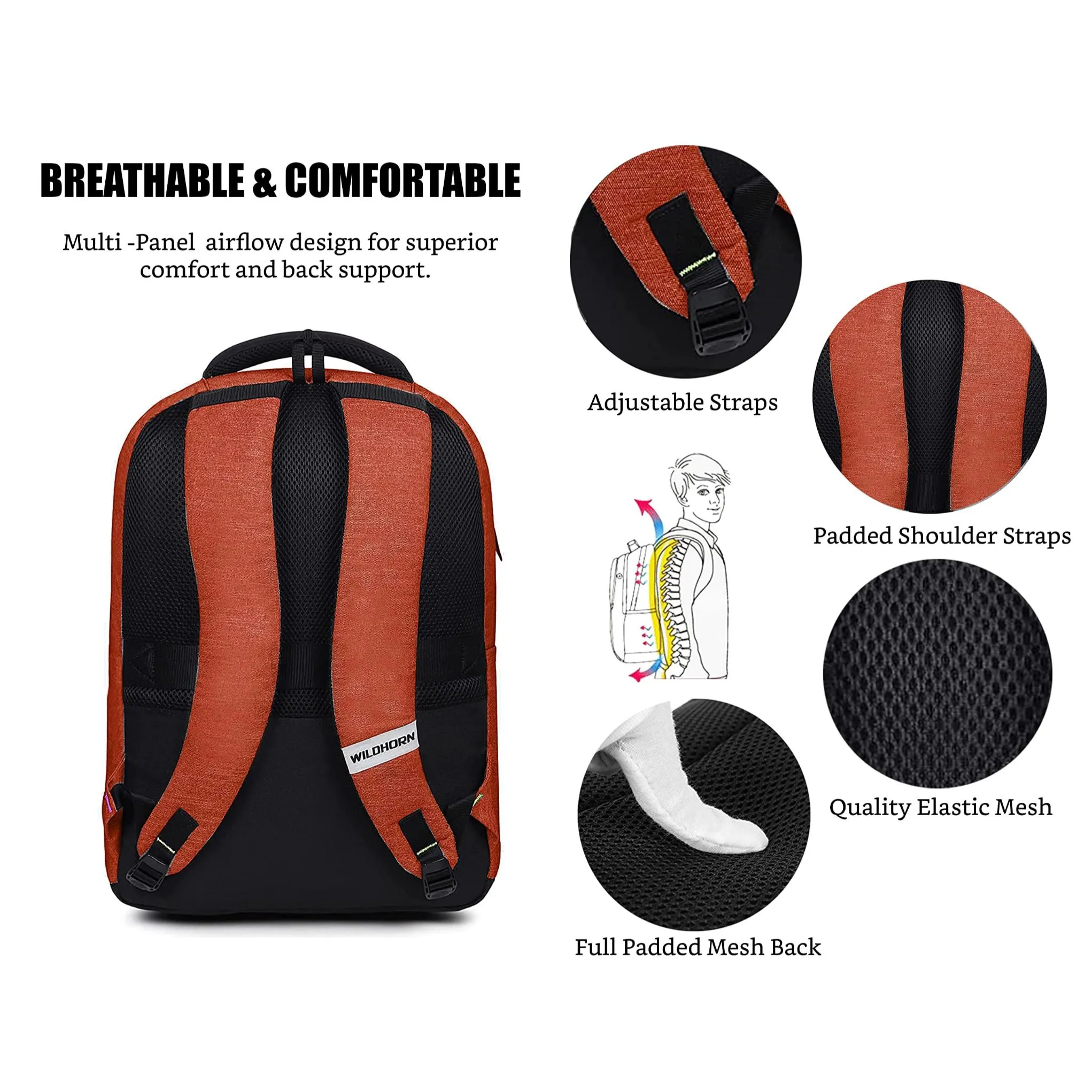 MUNICH Laptop Backpack for Men & Women