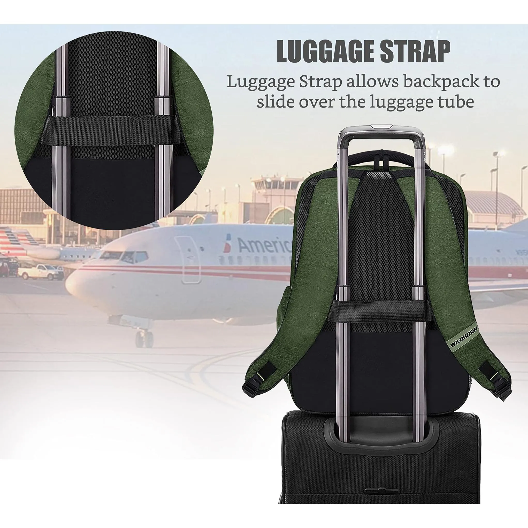 MUNICH Laptop Backpack for Men & Women