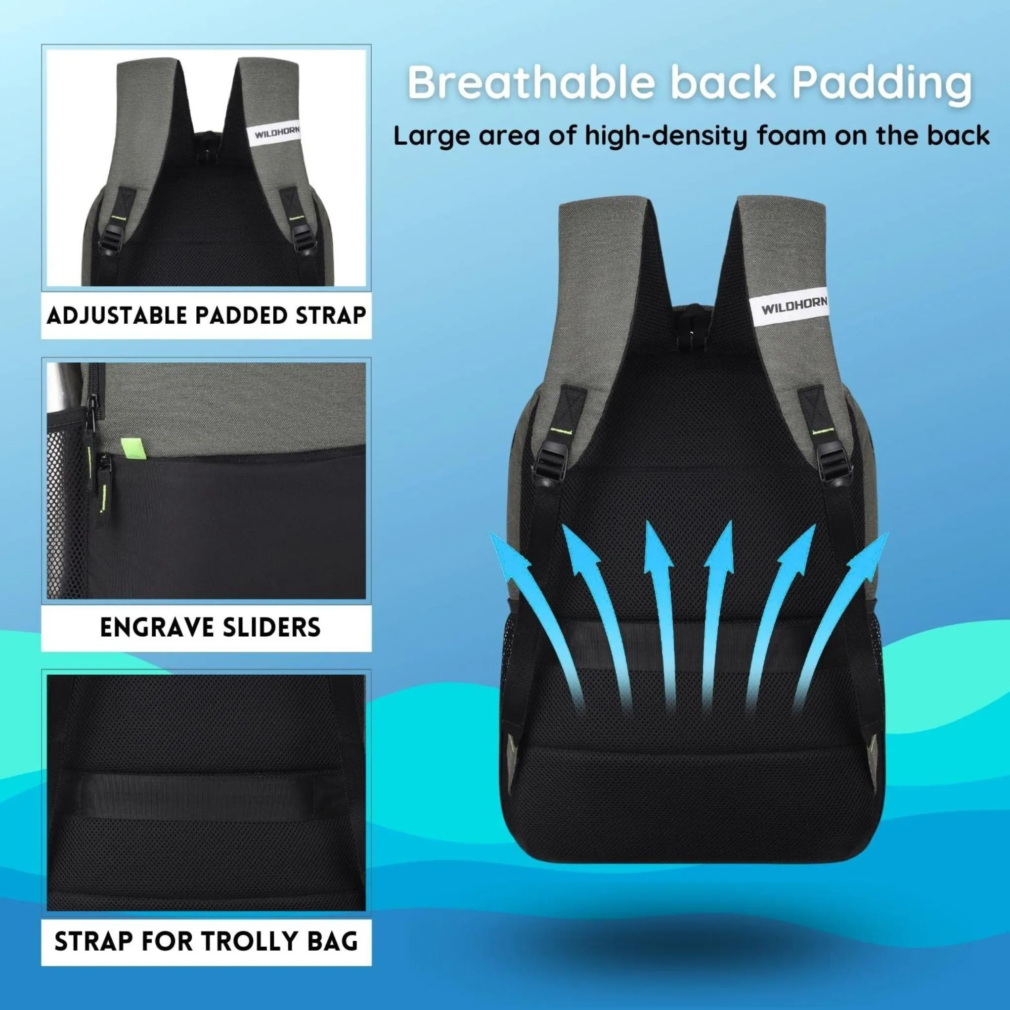 MUNICH Laptop Backpack for Men & Women