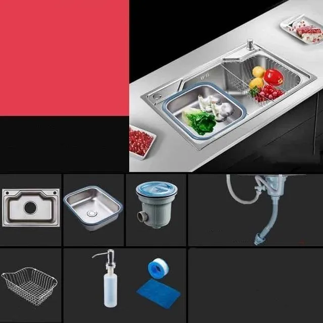 Oliva - Multi-Functional Single Basin Kitchen Sink