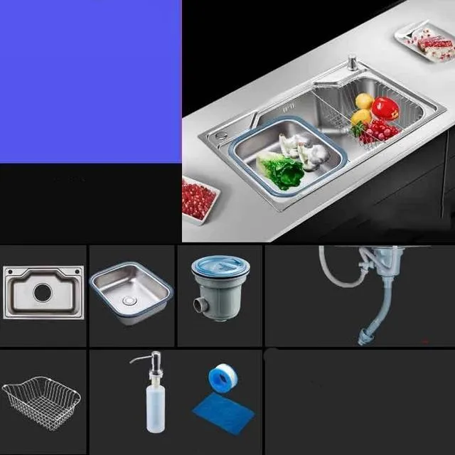 Oliva - Multi-Functional Single Basin Kitchen Sink