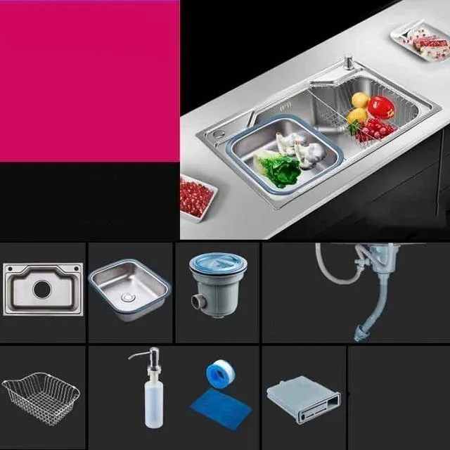 Oliva - Multi-Functional Single Basin Kitchen Sink