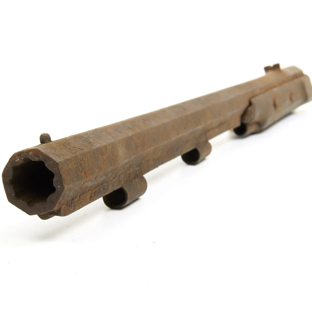 Original 18th Century British Octagonal Big Game Rifle Barrel by Bass of London