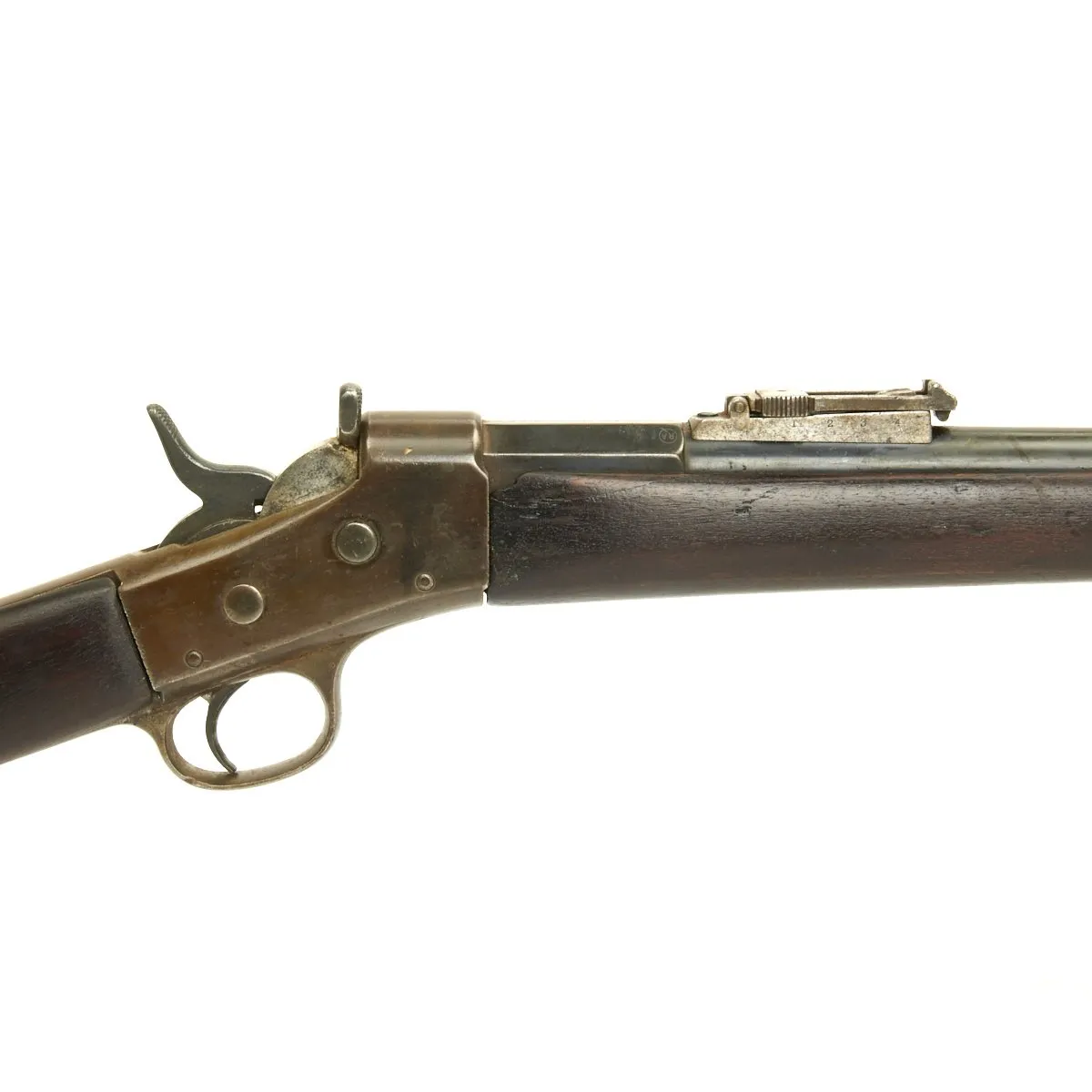 Original Argentine Remington Rolling Block Model 1879 E.N. in .43 Spanish Caliber