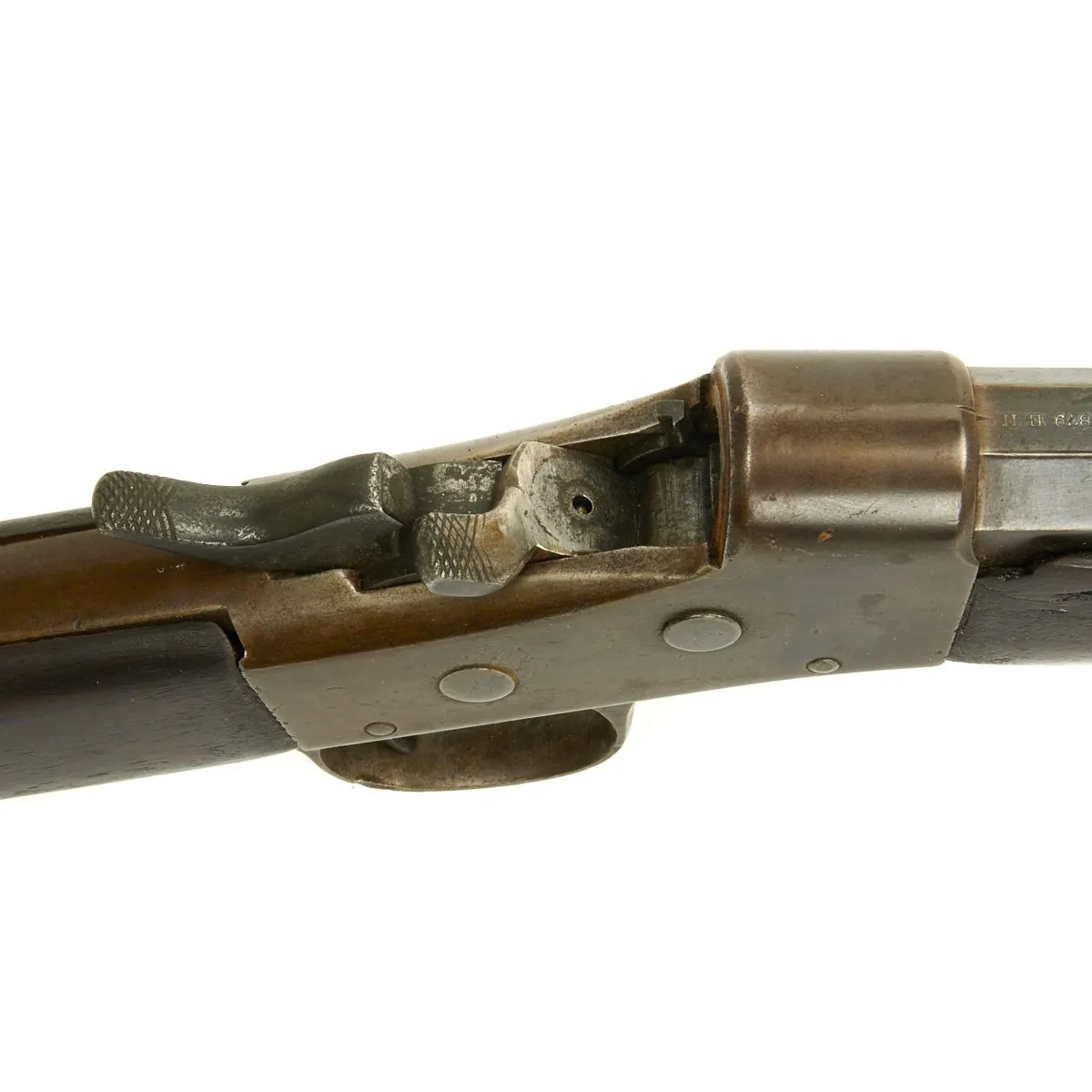 Original Argentine Remington Rolling Block Model 1879 E.N. in .43 Spanish Caliber