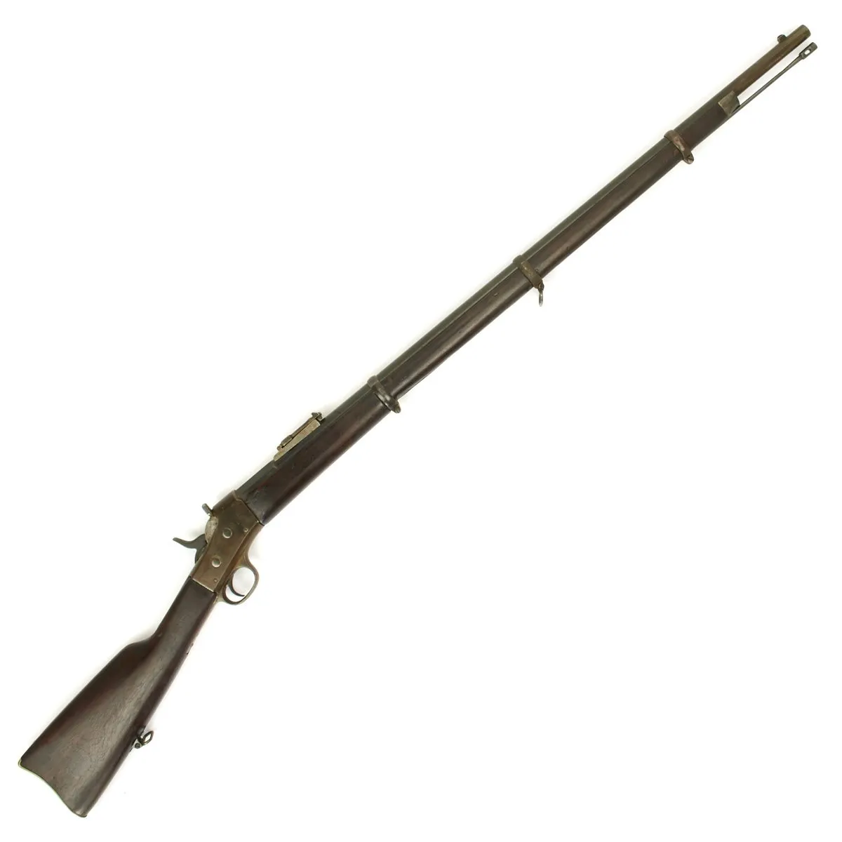 Original Argentine Remington Rolling Block Model 1879 E.N. in .43 Spanish Caliber