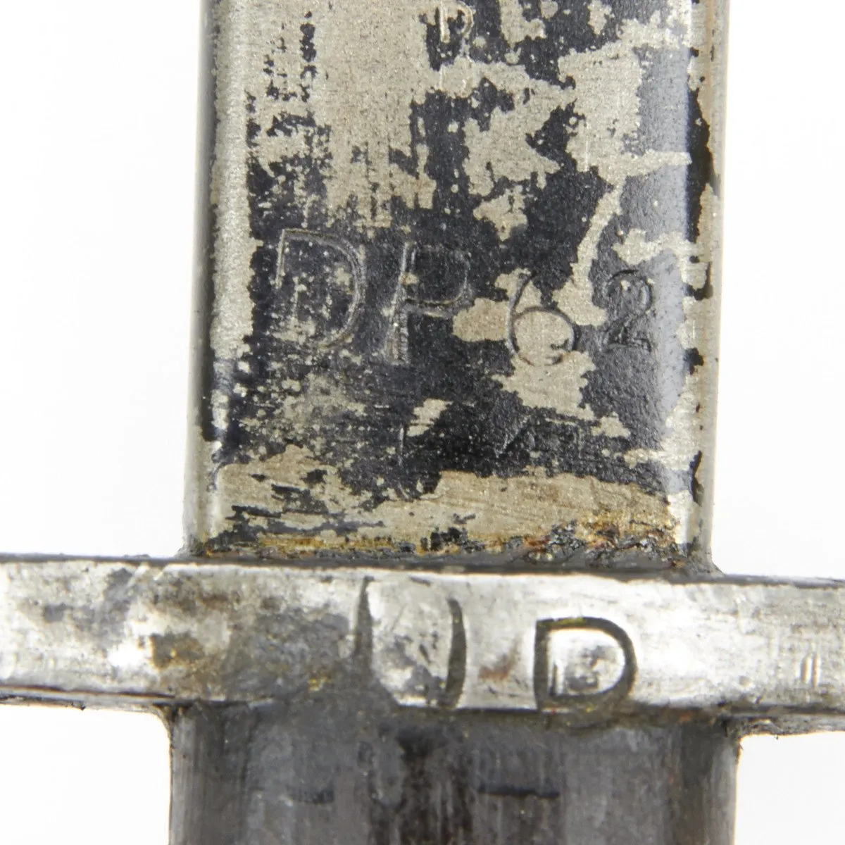 Original British WWII Enfield P-1944 Jungle Bayonet with Square Pommel