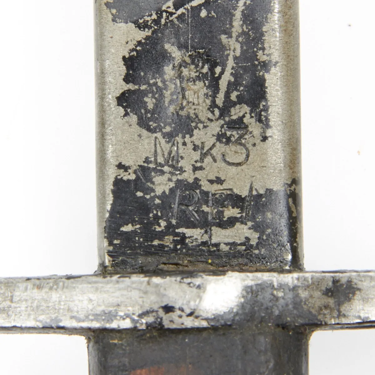 Original British WWII Enfield P-1944 Jungle Bayonet with Square Pommel