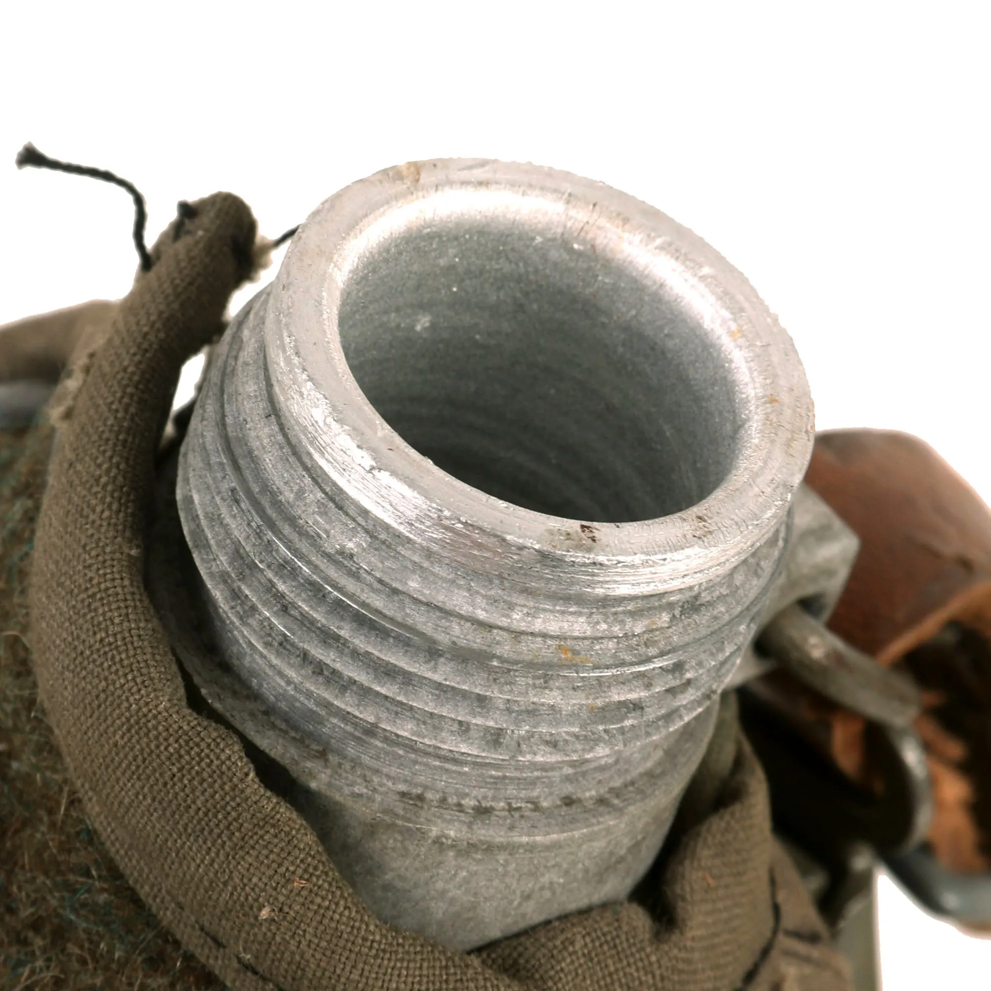 Original Finnish WWII Pair of Wartime Dated Canteens - 1942 & 1944