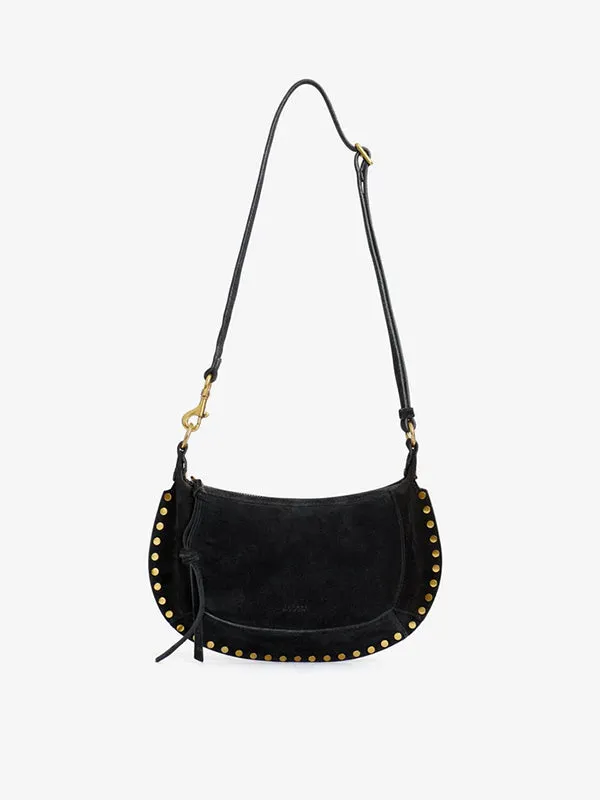 Oskan Moon in Black Suede