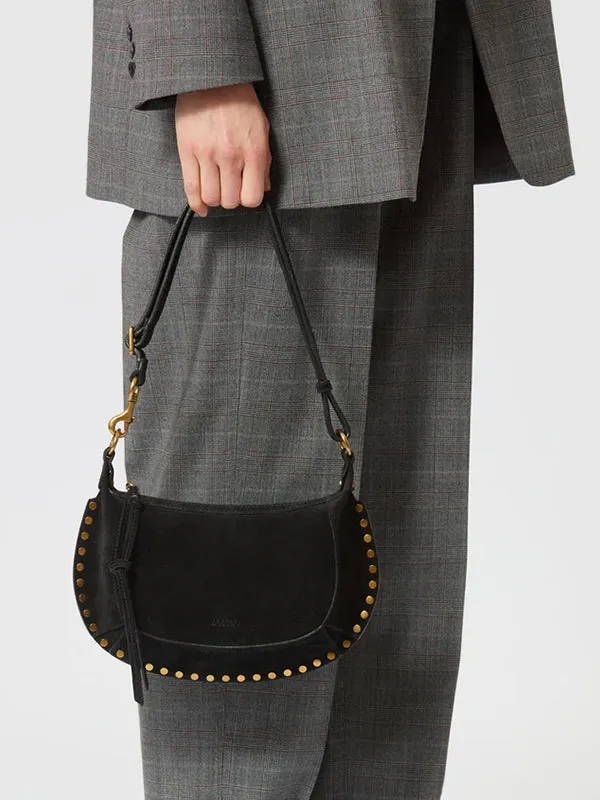Oskan Moon in Black Suede