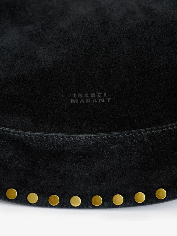 Oskan Moon in Black Suede