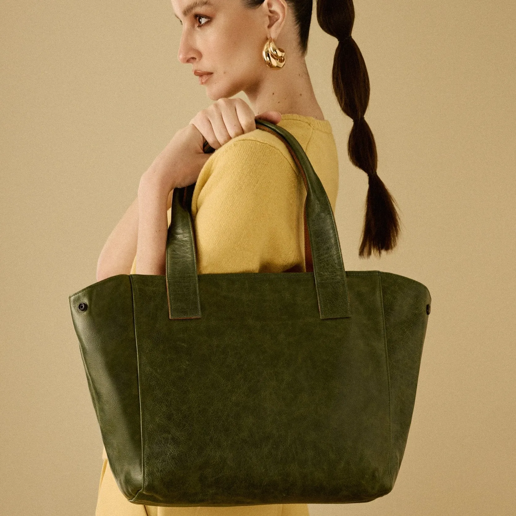 Oversized Tote-Vintage Hunter