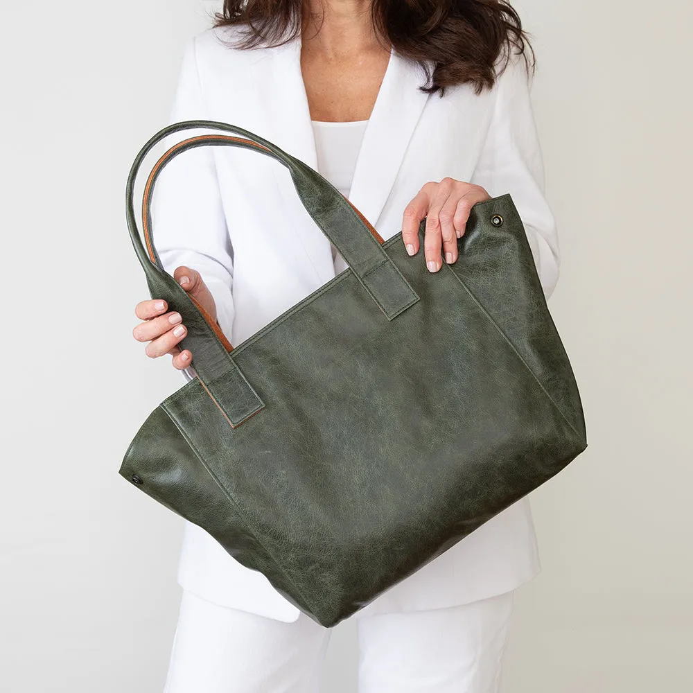 Oversized Tote-Vintage Hunter