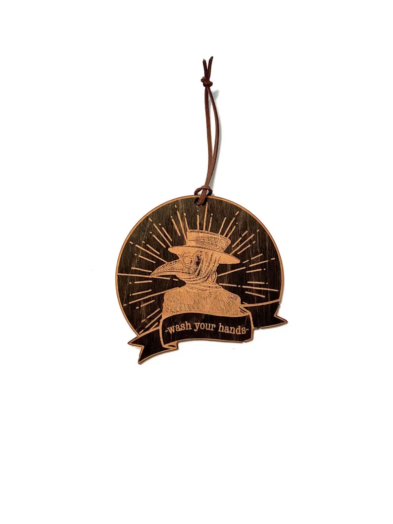 Plague Doctor Door Tag