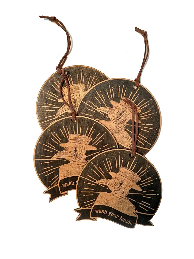 Plague Doctor Door Tag