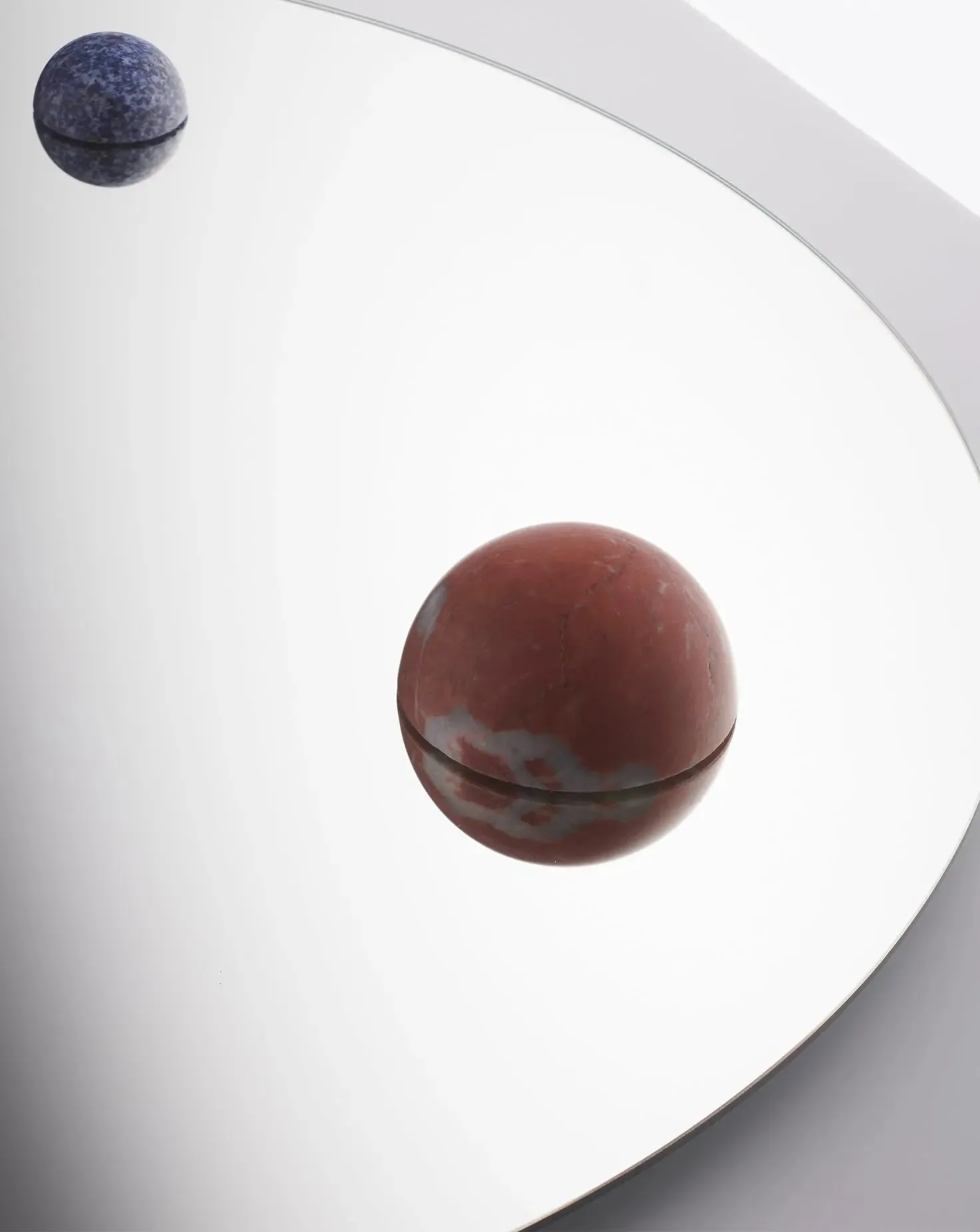 Planets Marble Mirror