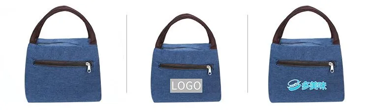 Portable Lunch bag with Front Zip