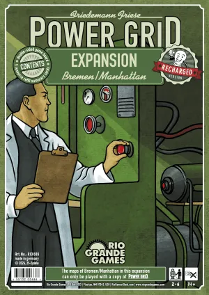 Power Grid: Bremen/Manhattan *PRE-ORDER*