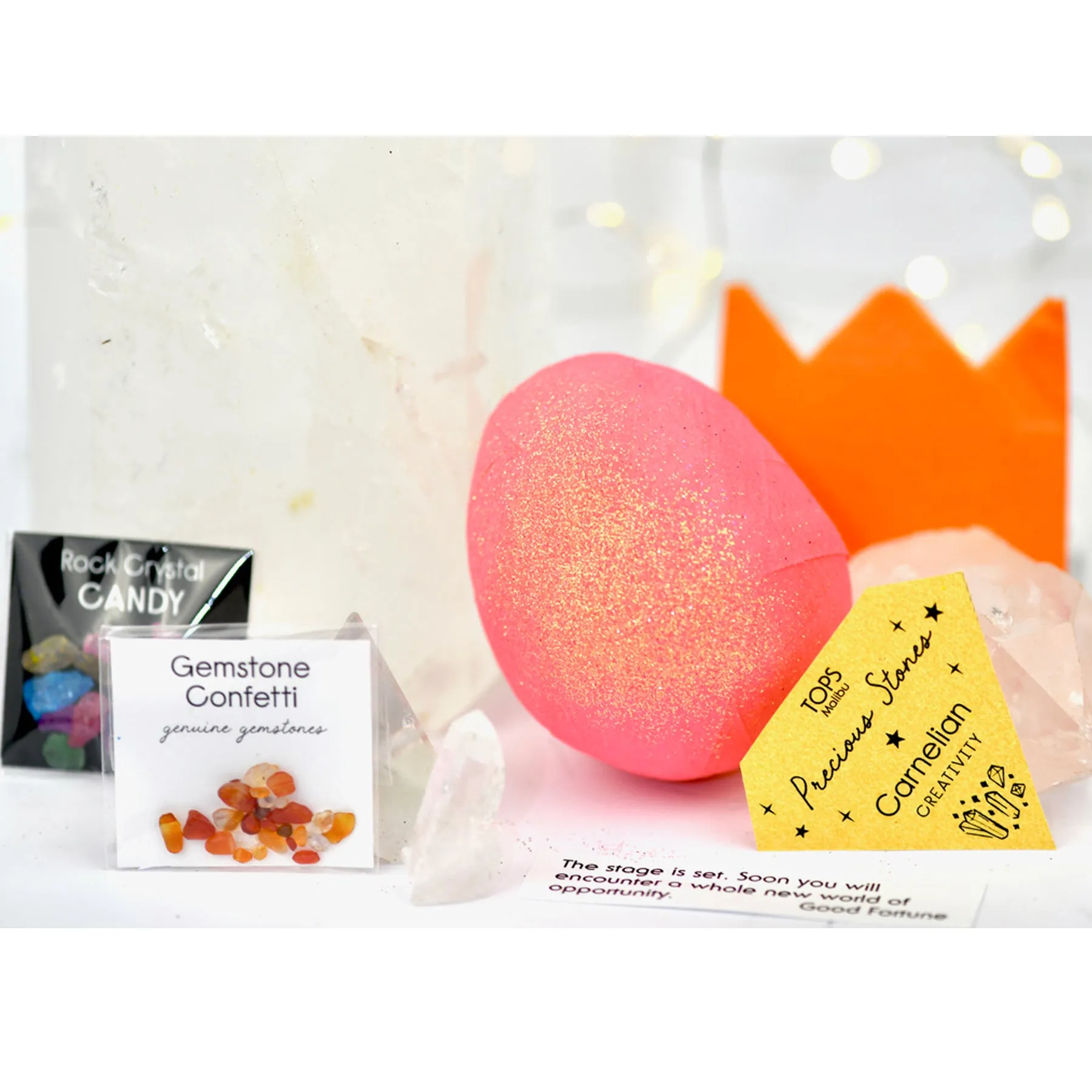 Precious Gemstone Mini Surprise Balls