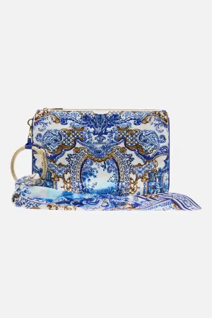 RING SCARF CLUTCH AZUL ADVENTURES