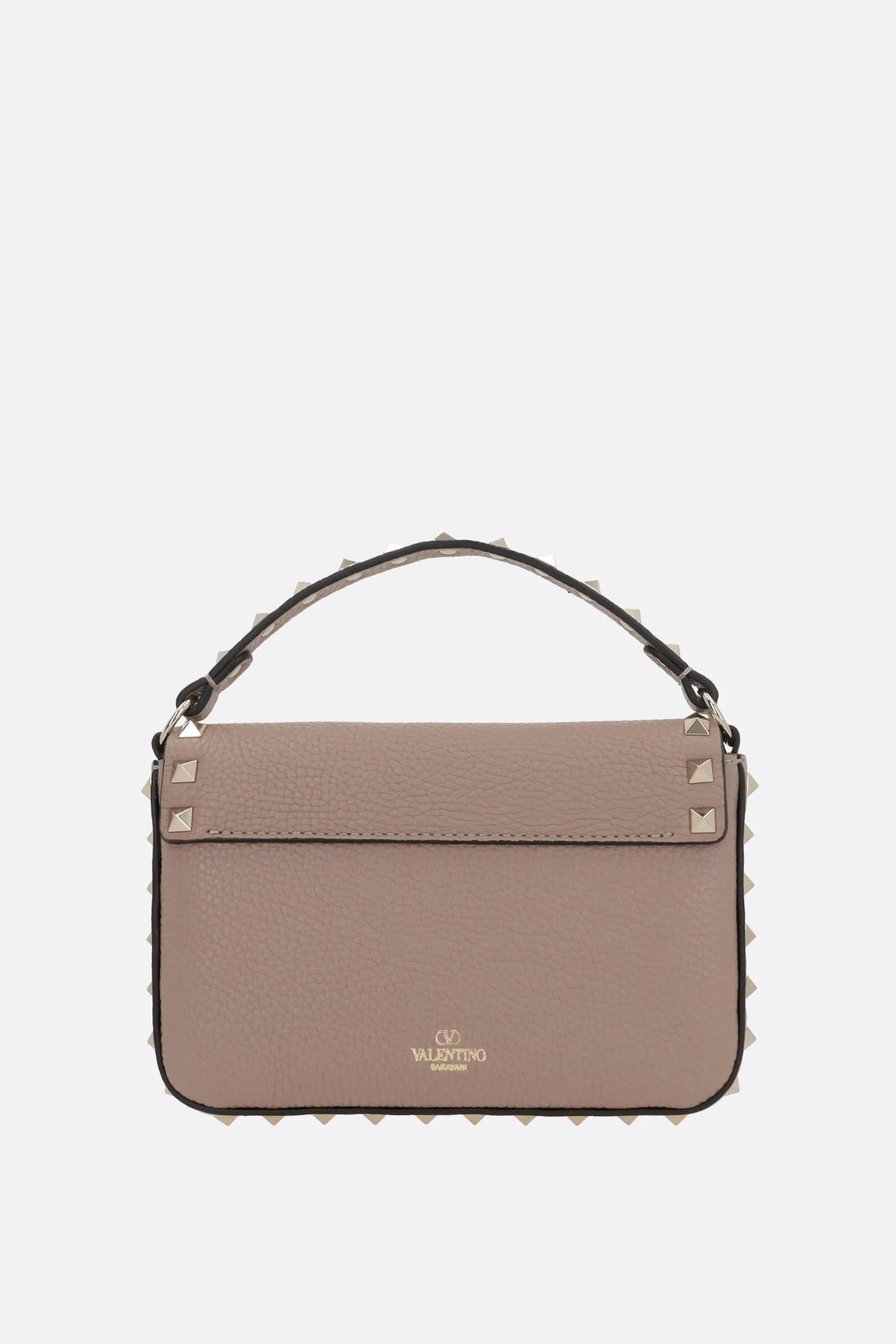 Rockstud Mini Grainy Leather Crossbody Bag