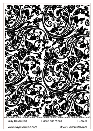 Roses and Vines Texture Sheet