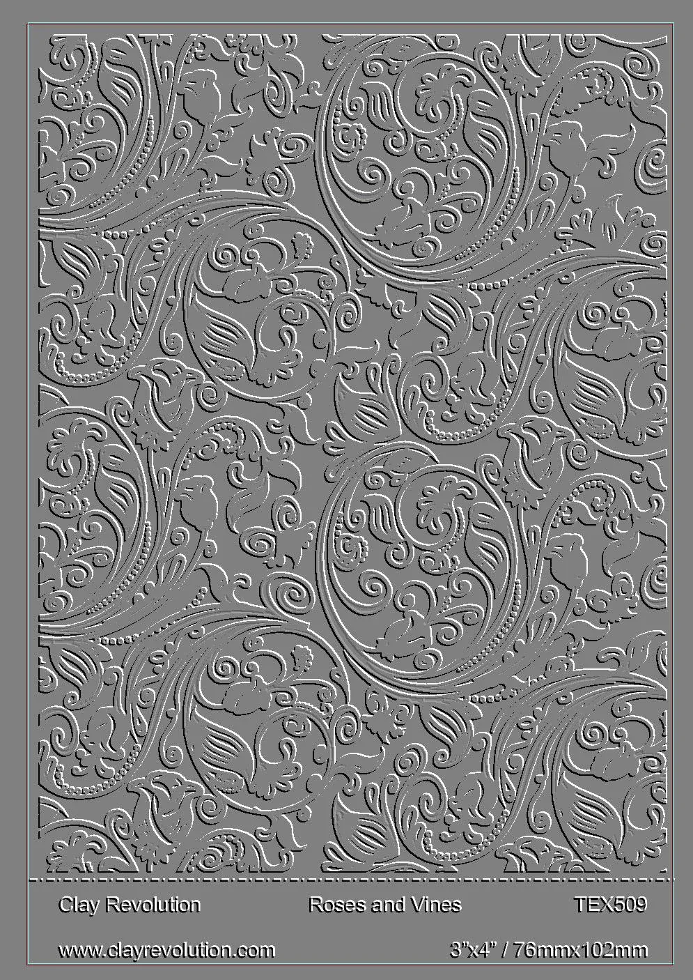 Roses and Vines Texture Sheet