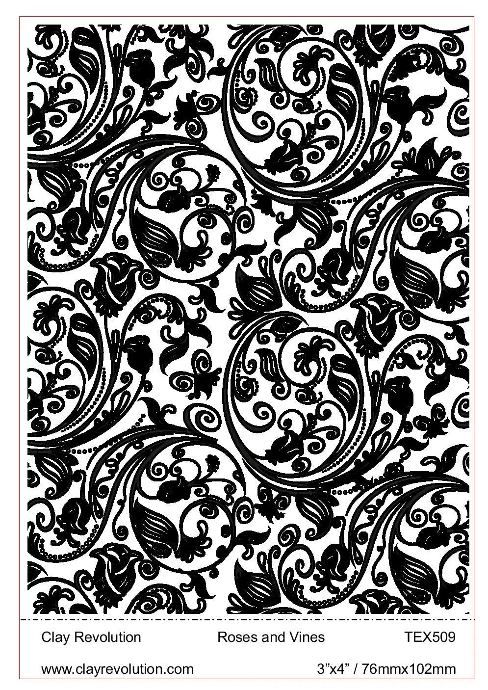 Roses and Vines Texture Sheet