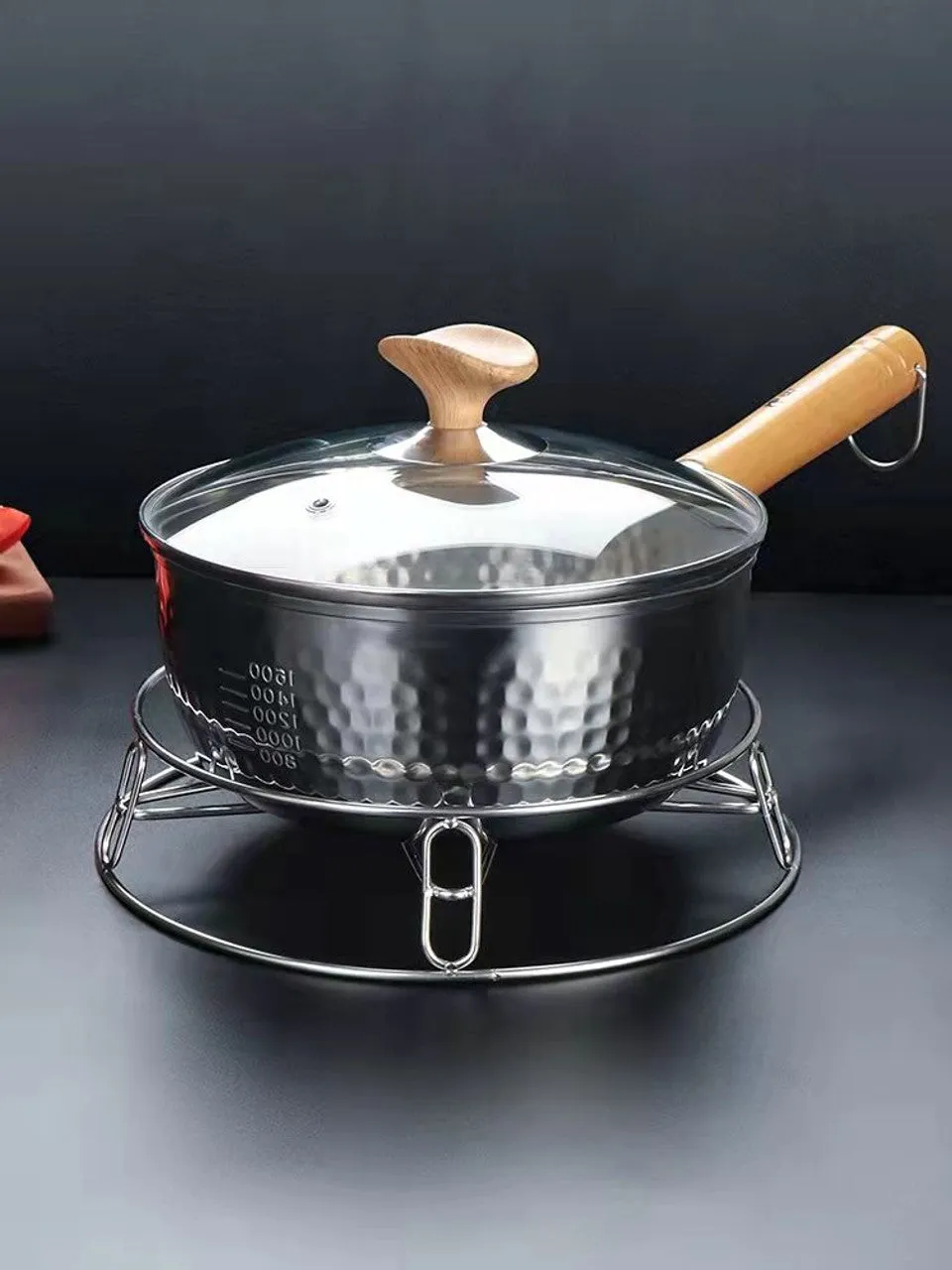 Small Multi-Functional Pot Lid Holder