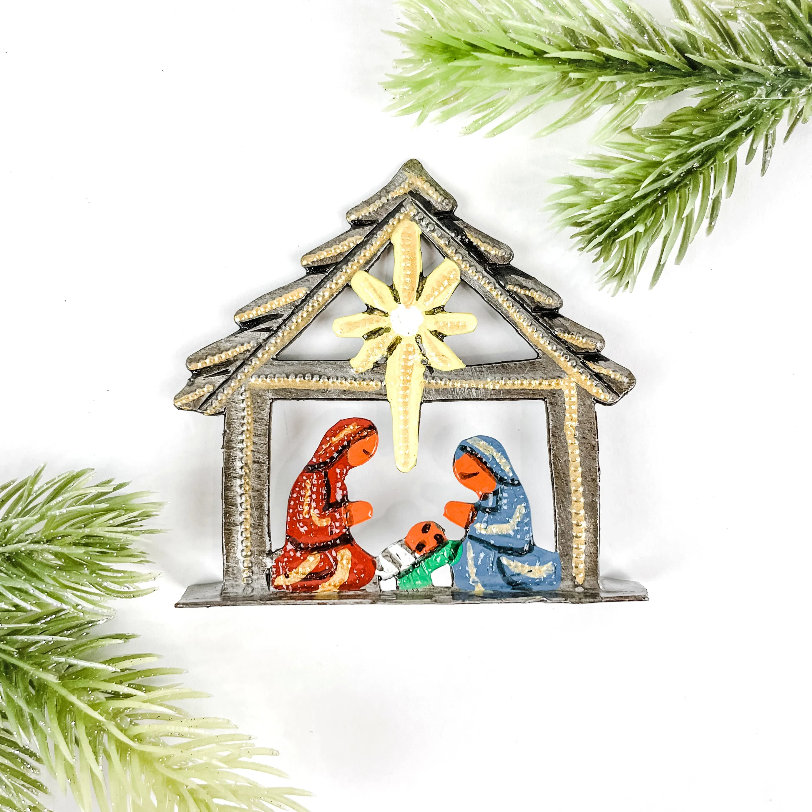Small Standing House Nativity