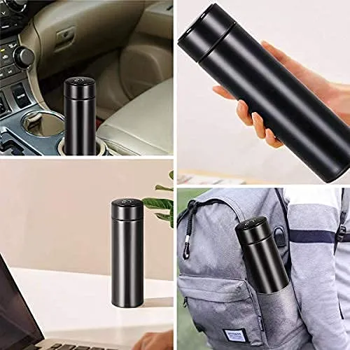 Smart LED Temperature Display Flask 500ML RANDOM COLOUR